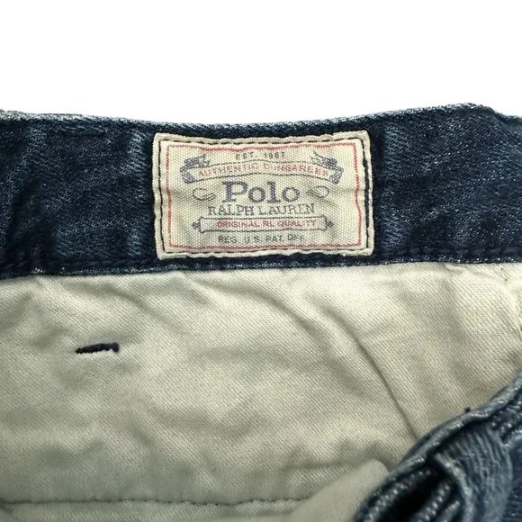 Polo by Ralph Lauren Super Wide Leg Flare Denim Jeans - Picture 8 of 8